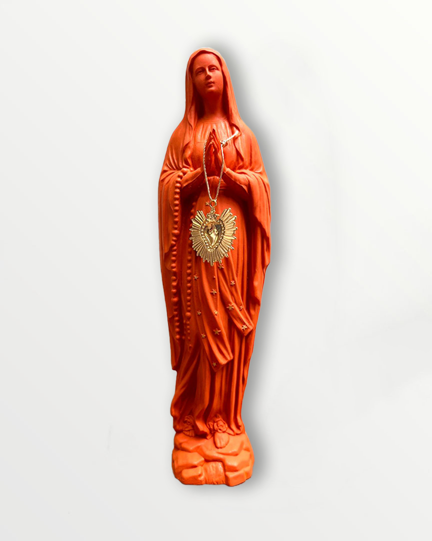 Statuette de la Vierge ex-voto