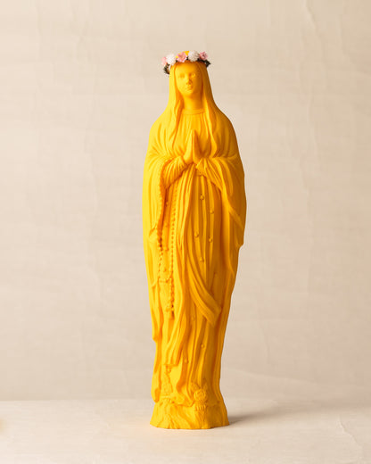 Vierge Sapristi V2 couronnée de fleurs