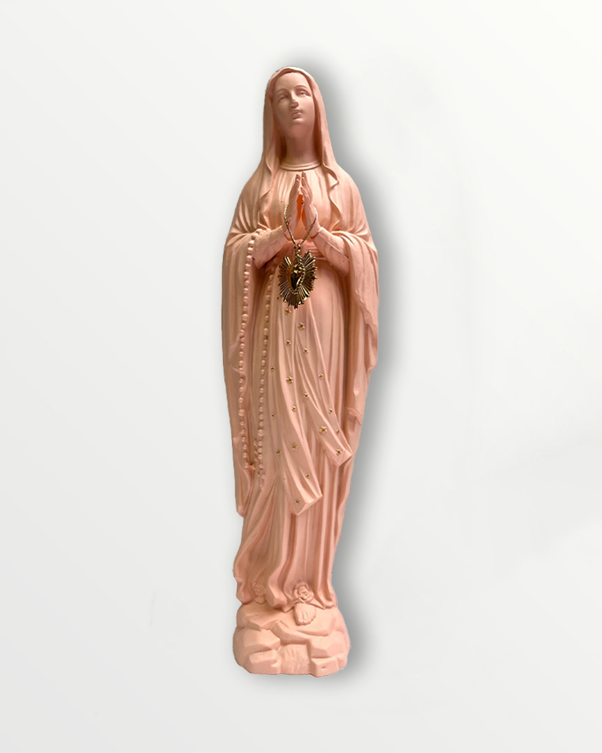 Statuette de la Vierge ex-voto