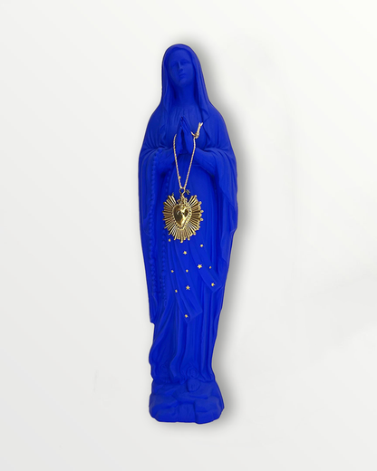Statuette de la Vierge ex-voto