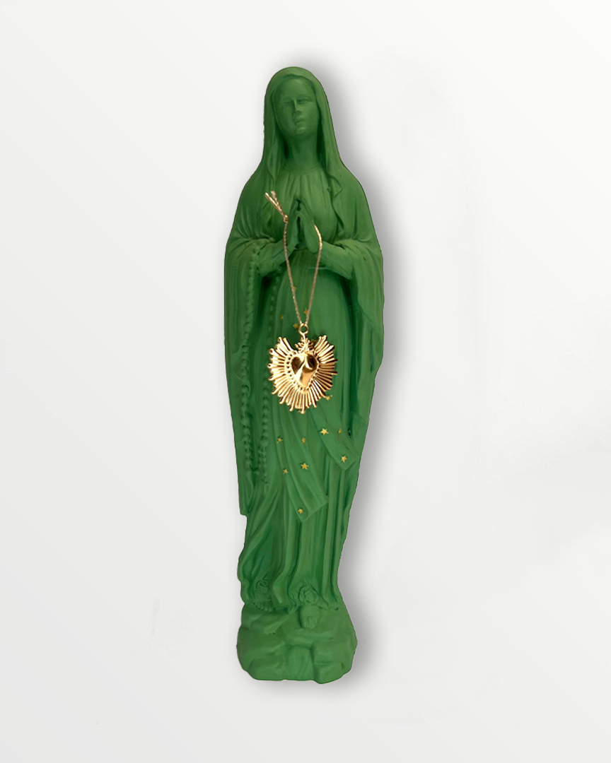 Statuette de la Vierge ex-voto