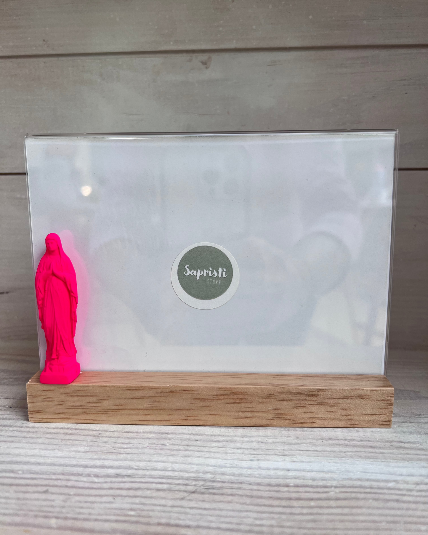 porte photo rose fluo